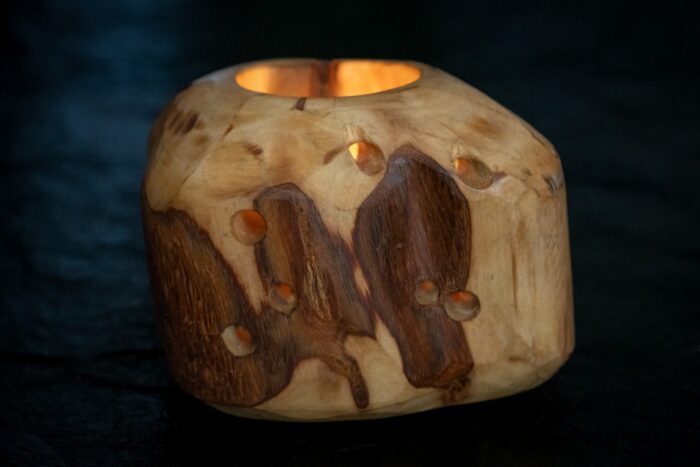 Talla de madera Libra grande - Imagen 1